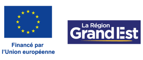 Logos Union européenne et Région Grand Est